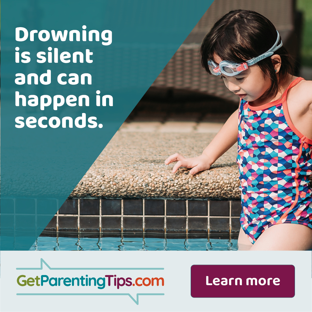 Drowning is silent and can happen in seconds.