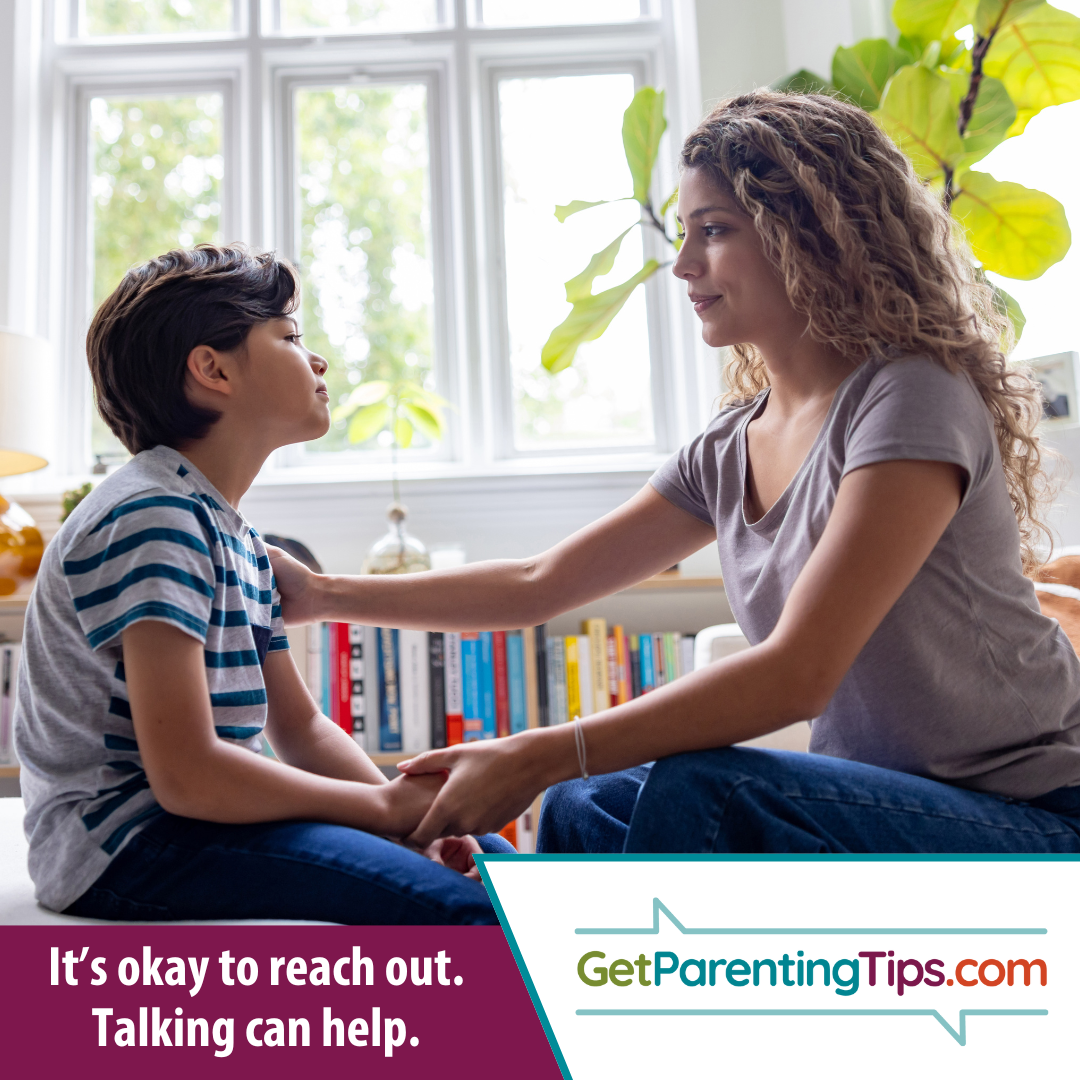 It's OK to reach out. Talking can help.